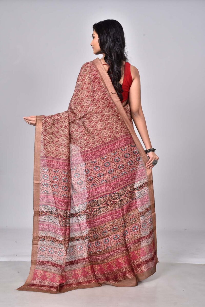 Mulbeery and Munga Silk with Digital Print (Multi)